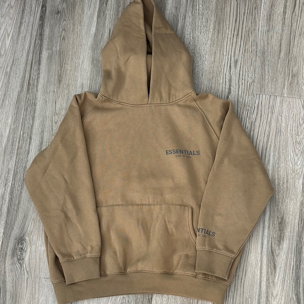 Essentials Tan Hoodie